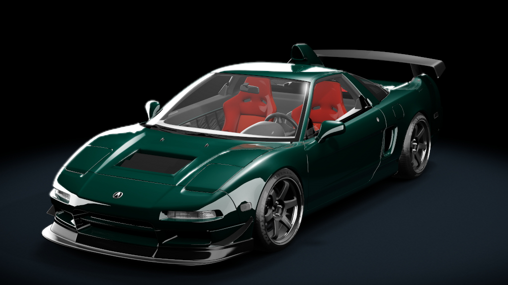 Acura Spoon Sports NSX Type-R GT Tracktool, skin hockenheim_green_pearl