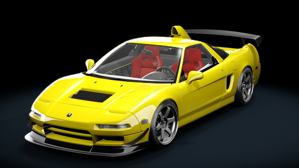 Acura Spoon Sports NSX Type-R GT Tracktool, skin spa_yellow_pearl