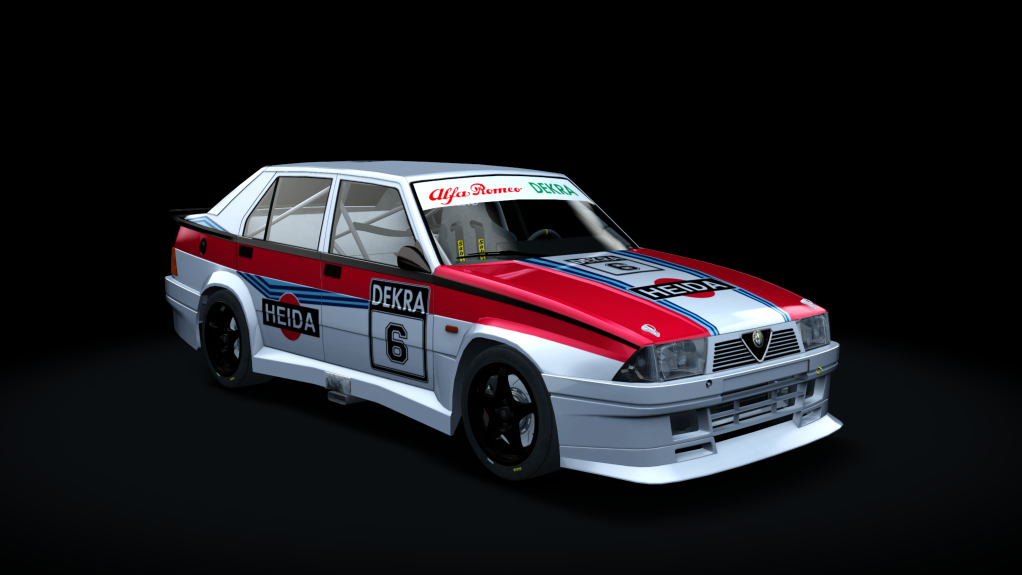 Alfa Romeo 75 DTM, skin team_heida_6