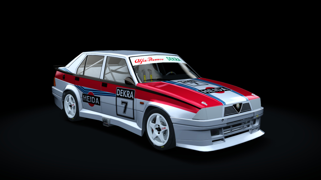 Alfa Romeo 75 DTM, skin team_heida_7