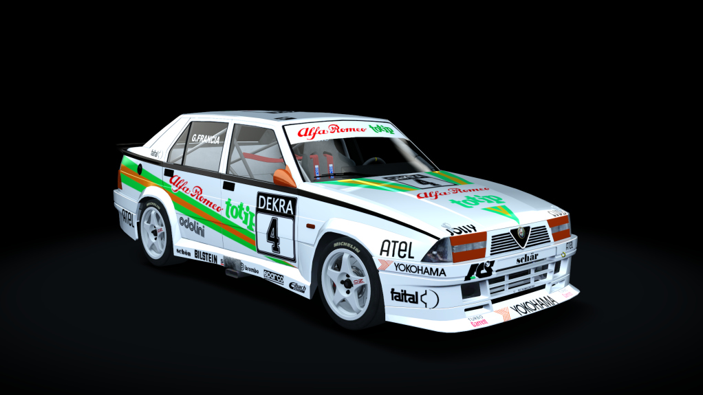 Alfa Romeo 75 DTM, skin totip_4