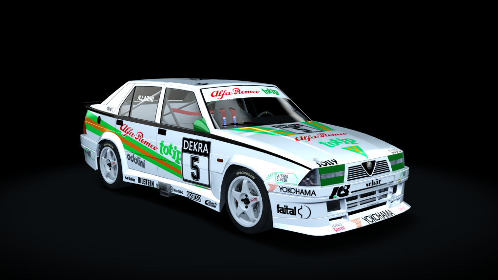 Alfa Romeo 75 DTM, skin totip_5