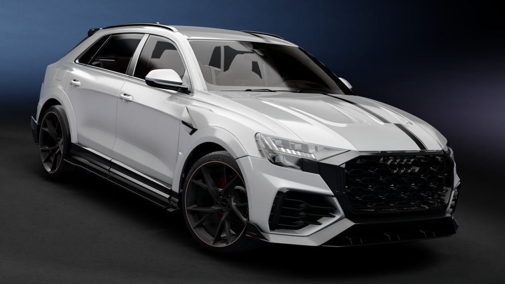 Audi RSQ8 Mansory | TeamSESH, skin Alpine White II