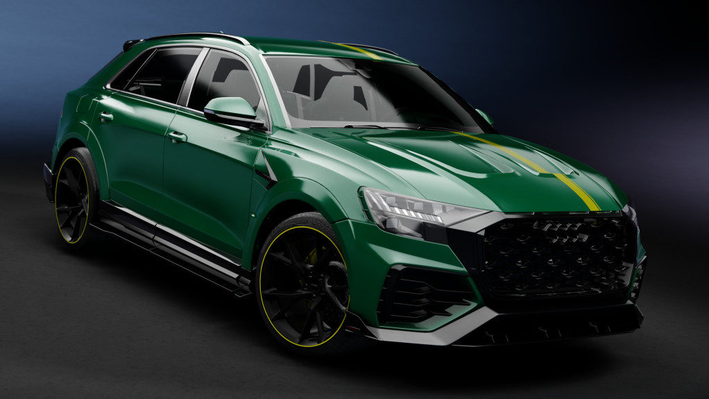 Audi RSQ8 Mansory | TeamSESH, skin British Racing Green