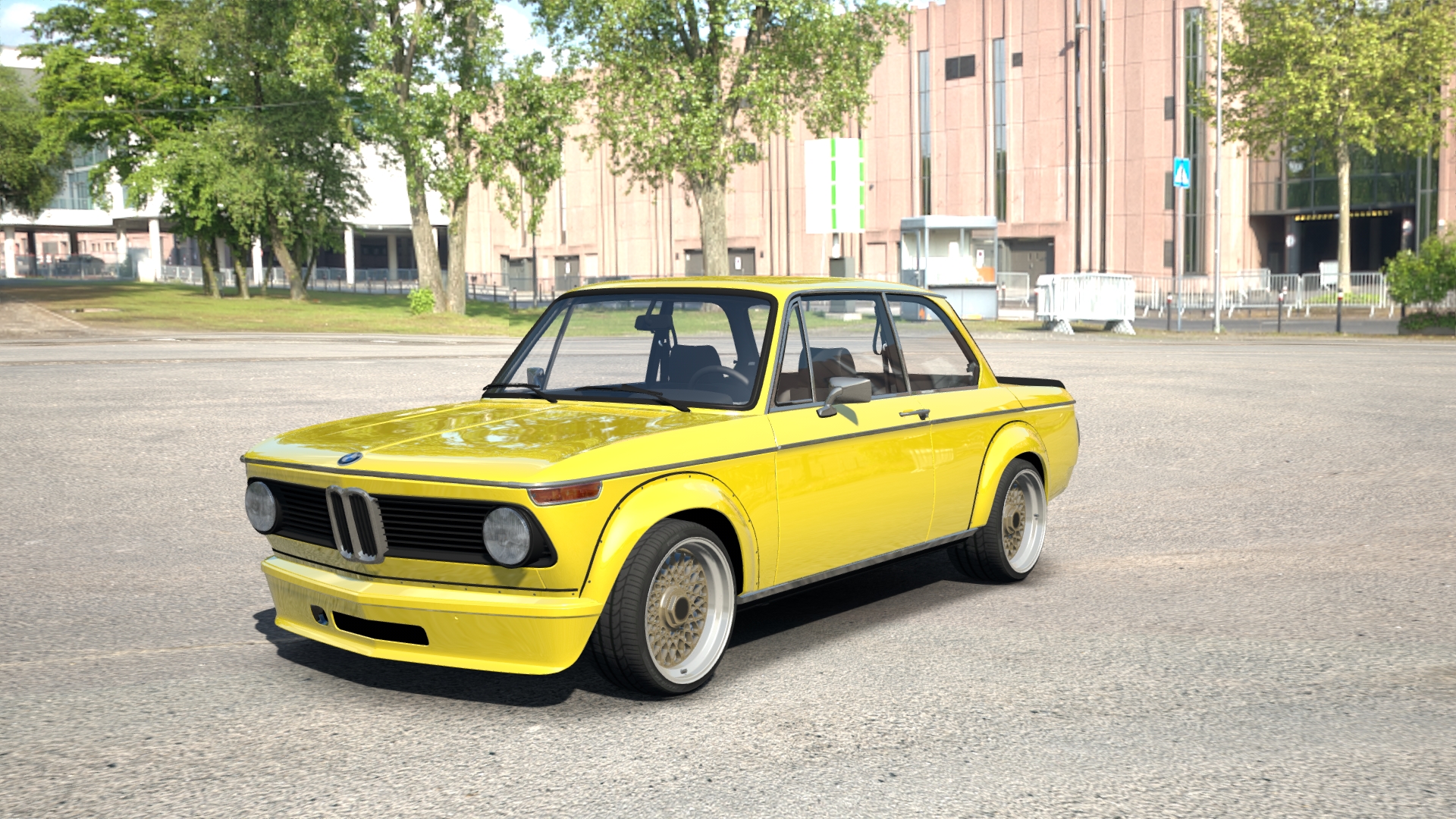 Bmw 2002 Turbo S1, skin Gialla