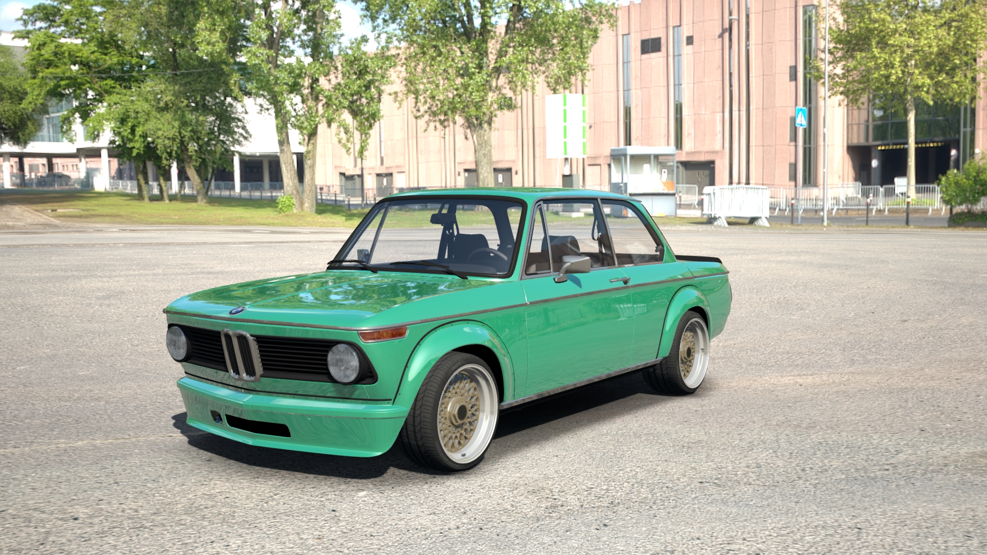 Bmw 2002 Turbo S1, skin Verde