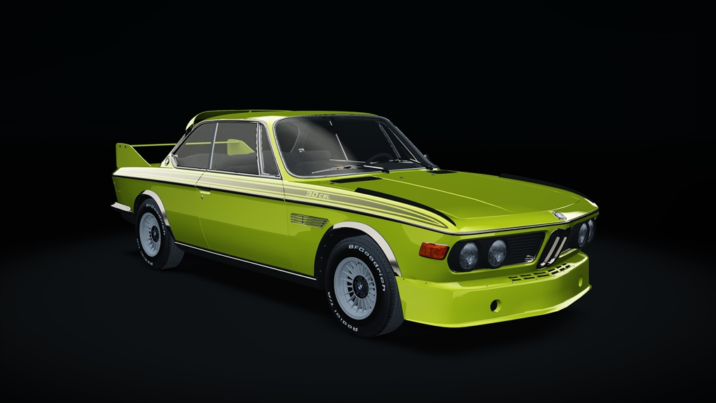 BMW 3.0 CSL Stage 1 - 1972, skin golf_yellow