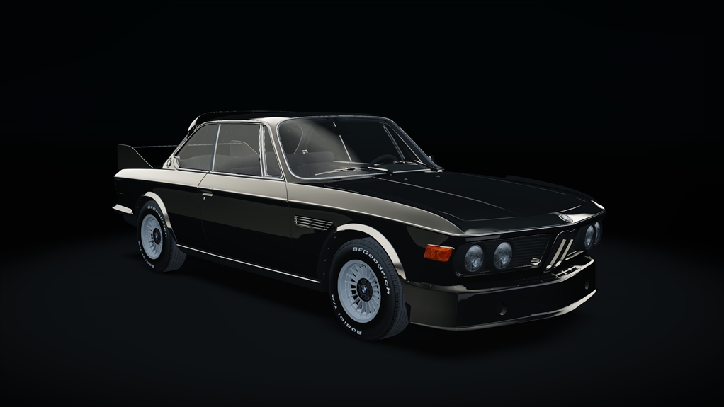 BMW 3.0 CSL Stage 1 - 1972, skin schwarz_metallic