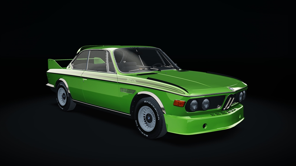 BMW 3.0 CSL Stage 1 - 1972, skin taiga_metallic_green