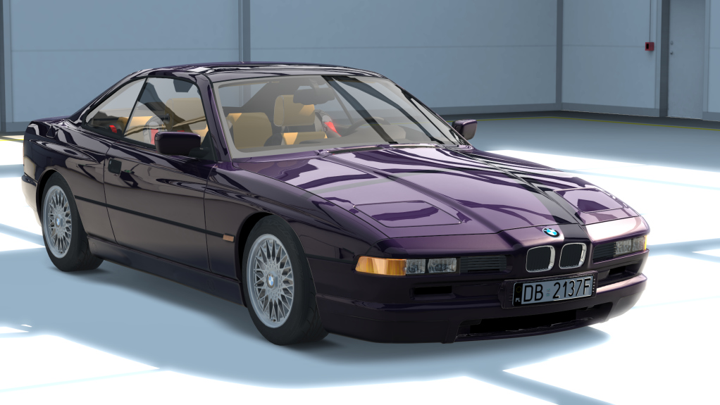 BMW E31 850i V12, skin daytona_violet