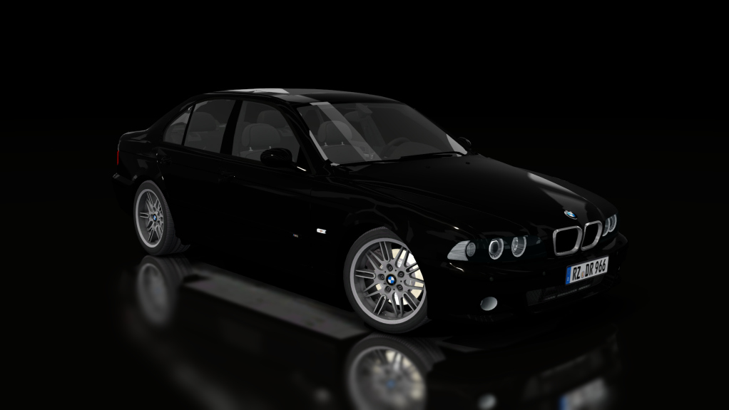 BMW E39 M5, skin Black