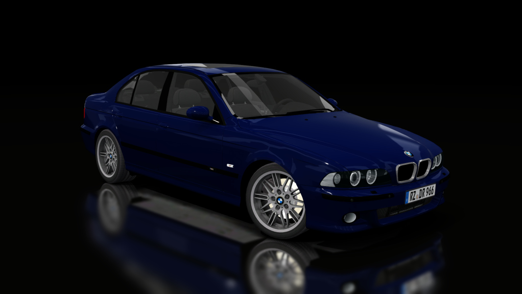 BMW E39 M5, skin Dark Blue