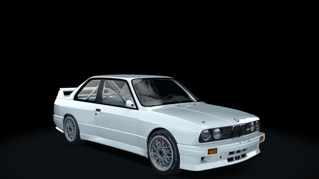 BMW M3 E30 Group A, skin alpine_white