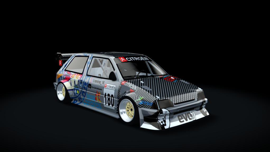 childa Citroen AX kit car evo 3, skin GR_180