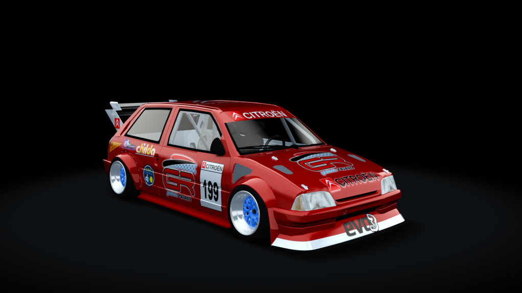 childa Citroen AX kit car evo 3, skin GR_199