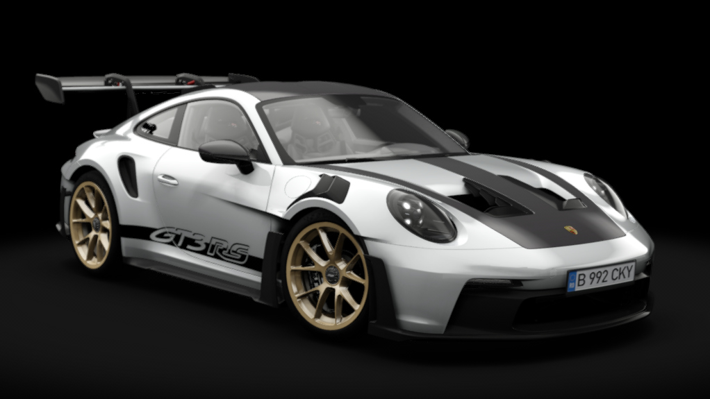 Porsche 992 GT3 RS Weissach 2023, skin 02_gt_silver_metallic