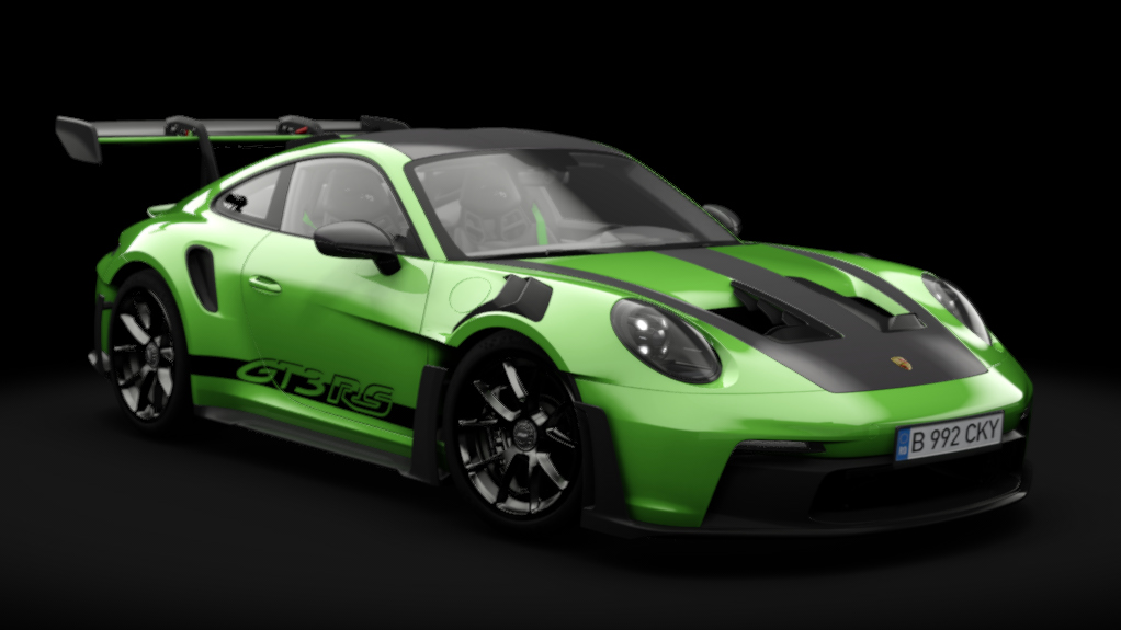 Porsche 992 GT3 RS Weissach 2023, skin 04_racing_green