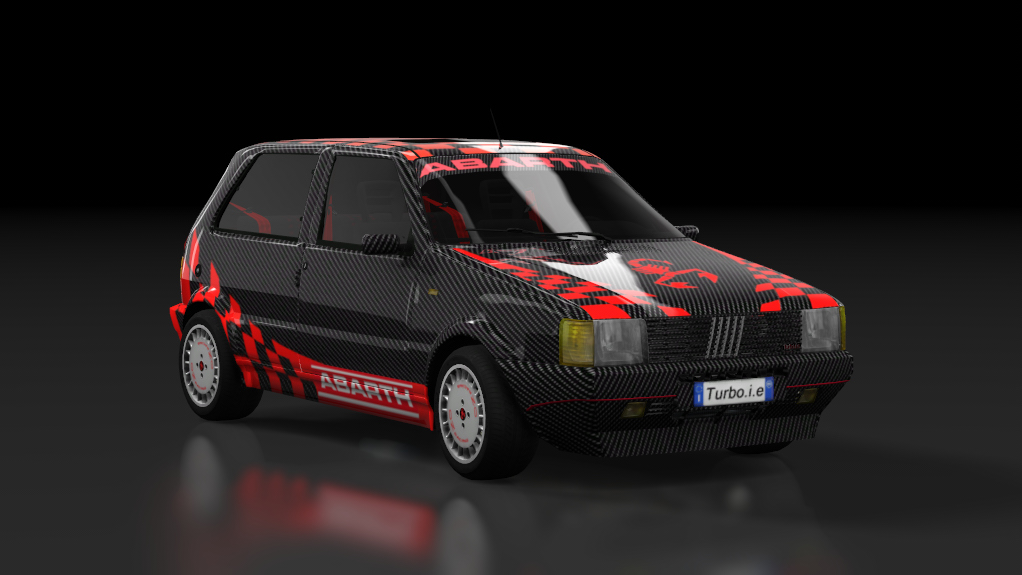 DM Uno Turbo MK1, skin 04_Abarth_Carbon