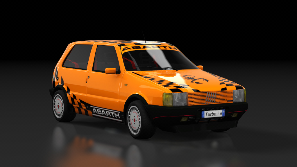 DM Uno Turbo MK1, skin 05_Abarth_Orange