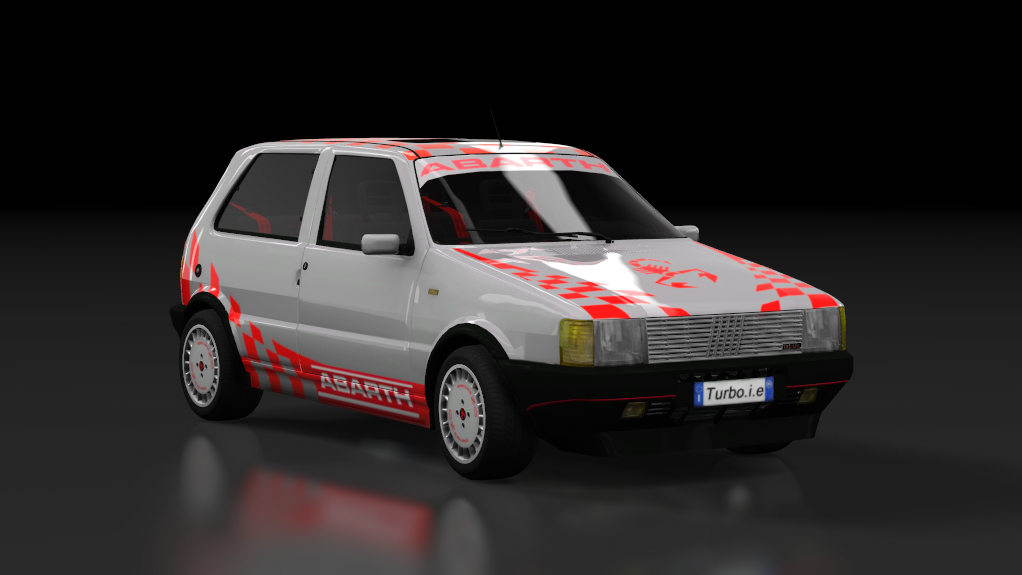 DM Uno Turbo MK1, skin 08_Abarth_Silver