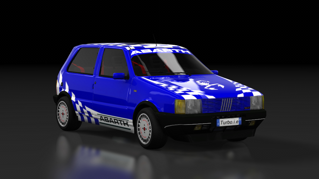 DM Uno Turbo MK1, skin 10_Abarth_Blue_2