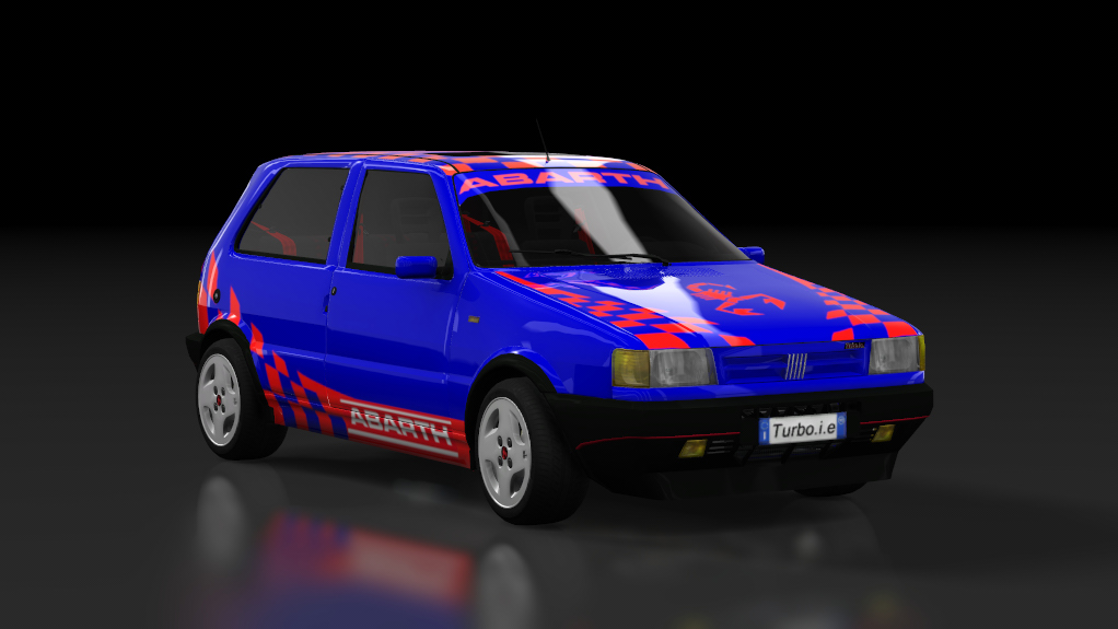 DM Uno Turbo MK2, skin 01_Abarth_Blue_1