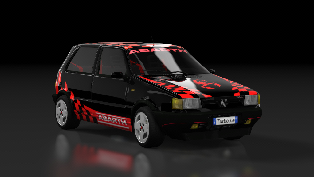 DM Uno Turbo MK2, skin 03_Abarth_Black_1