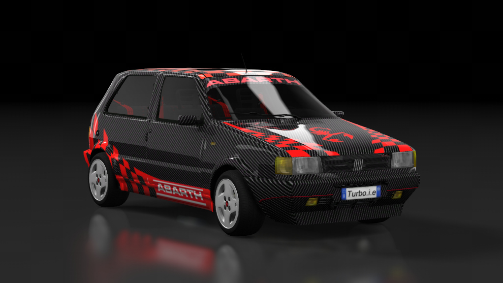 DM Uno Turbo MK2, skin 04_Abarth_Carbon