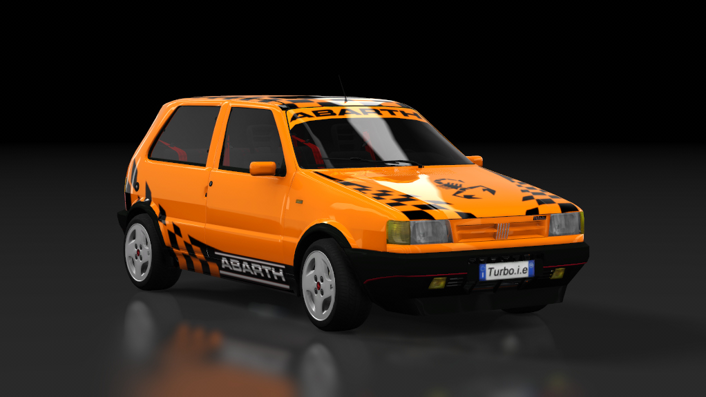 DM Uno Turbo MK2, skin 05_Abarth_Orange