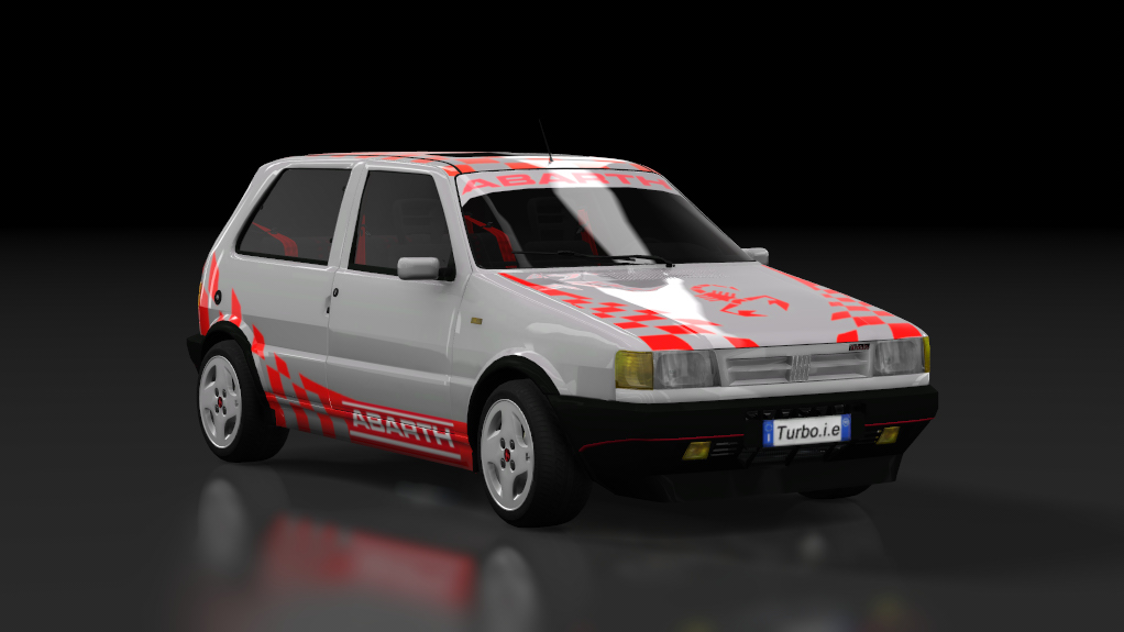 DM Uno Turbo MK2, skin 08_Abarth_Silver