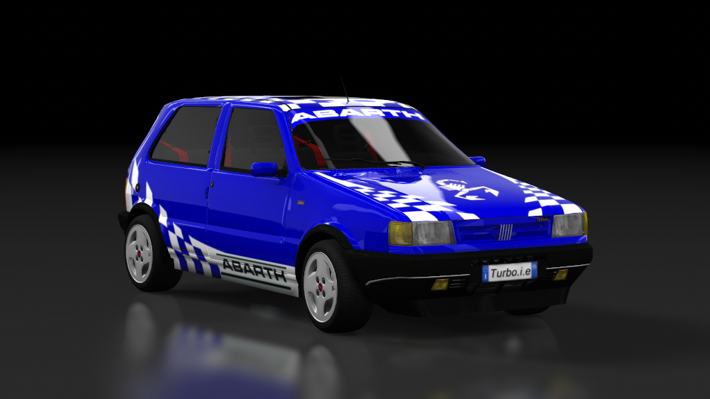 DM Uno Turbo MK2, skin 10_Abarth_Blue_2