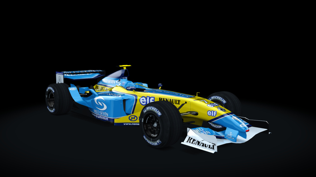 F1 2003 Renault, skin Trulli