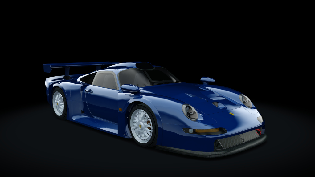 Porsche 911 GT1 Straßenversion(993), skin Blue