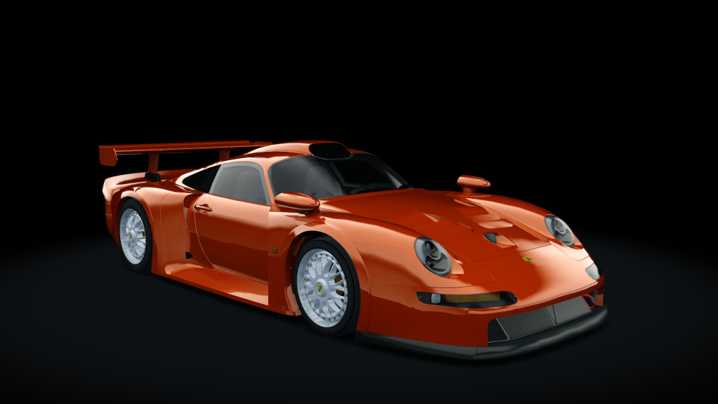 Porsche 911 GT1 Straßenversion(993), skin Orange