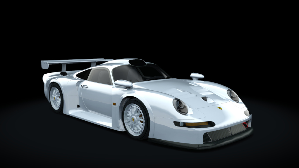 Porsche 911 GT1 Straßenversion(993), skin White