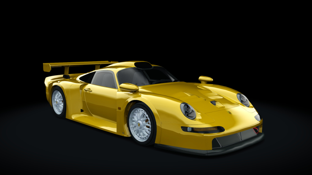 Porsche 911 GT1 Straßenversion(993), skin Yellow