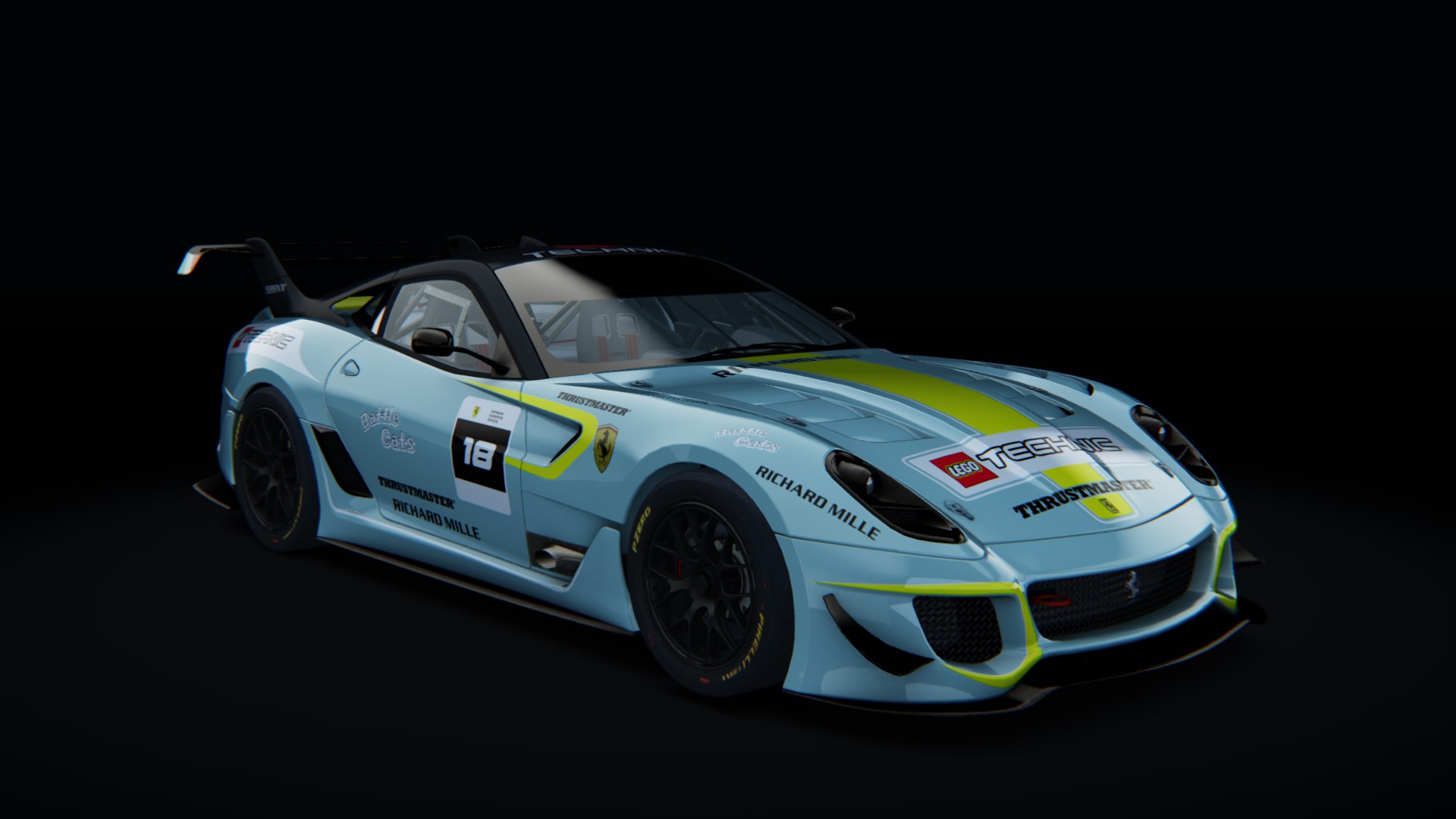 Ferrari 599XX EVO, skin fes_2021_18_grey_alloy