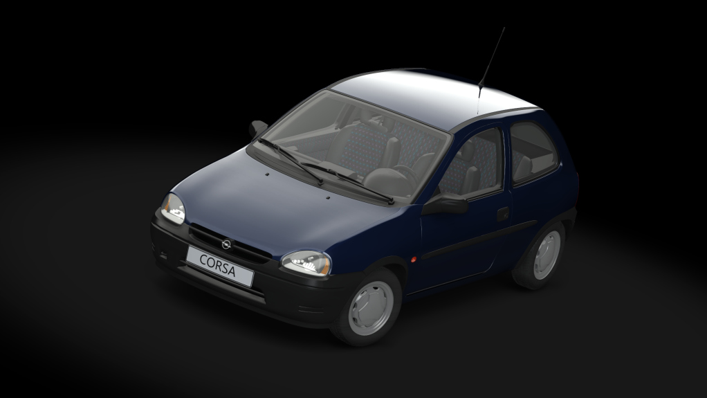 GA Opel Corsa B 1.4i 16v, skin kings_blue