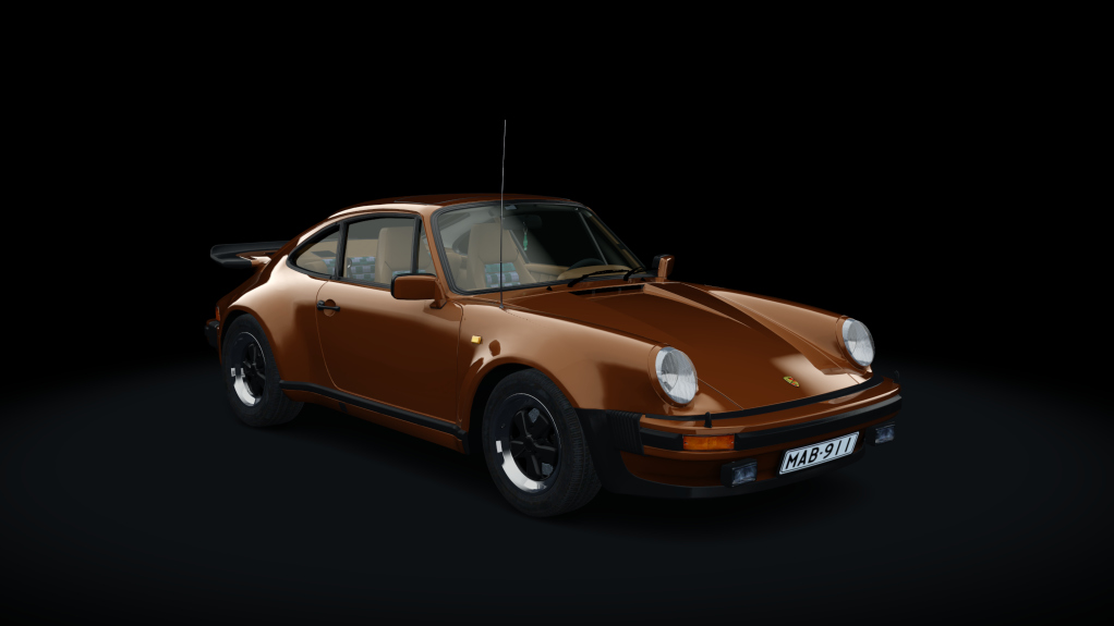 1976  Porsche 911 3.0 Turbo, skin 408_cockneybraun