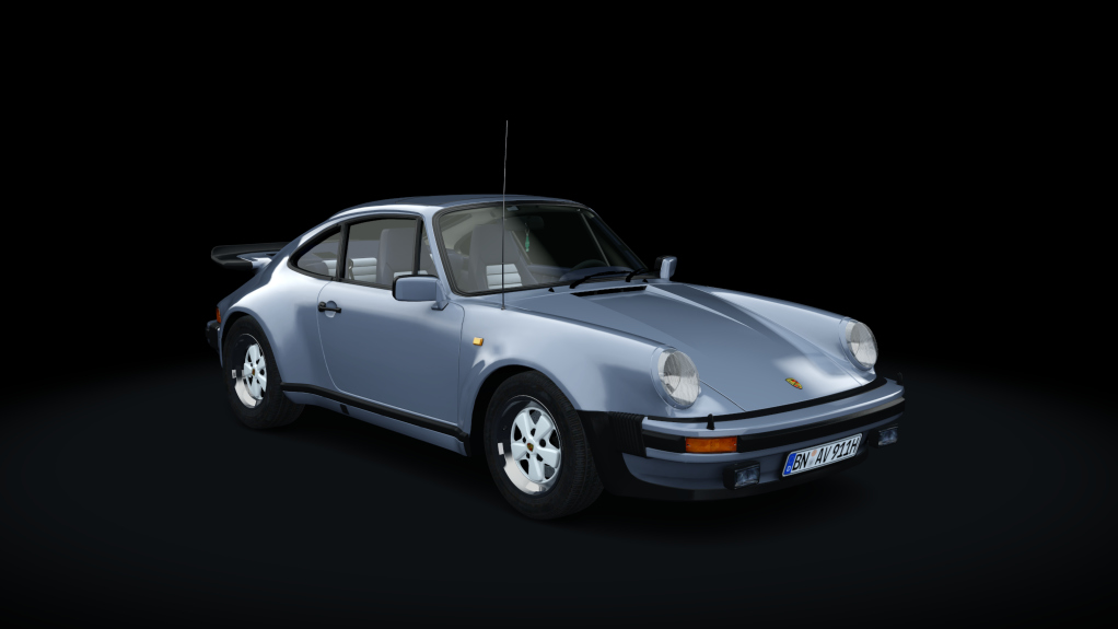 1976  Porsche 911 3.0 Turbo, skin 936_silber_metallic