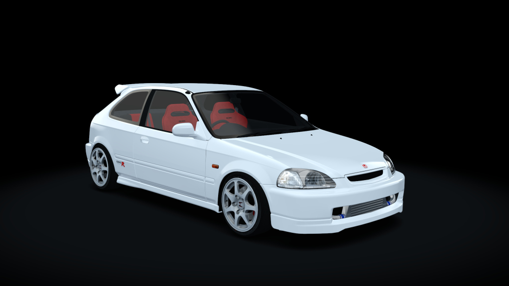 Honda Civic EK9 Type-R Turbo, skin White