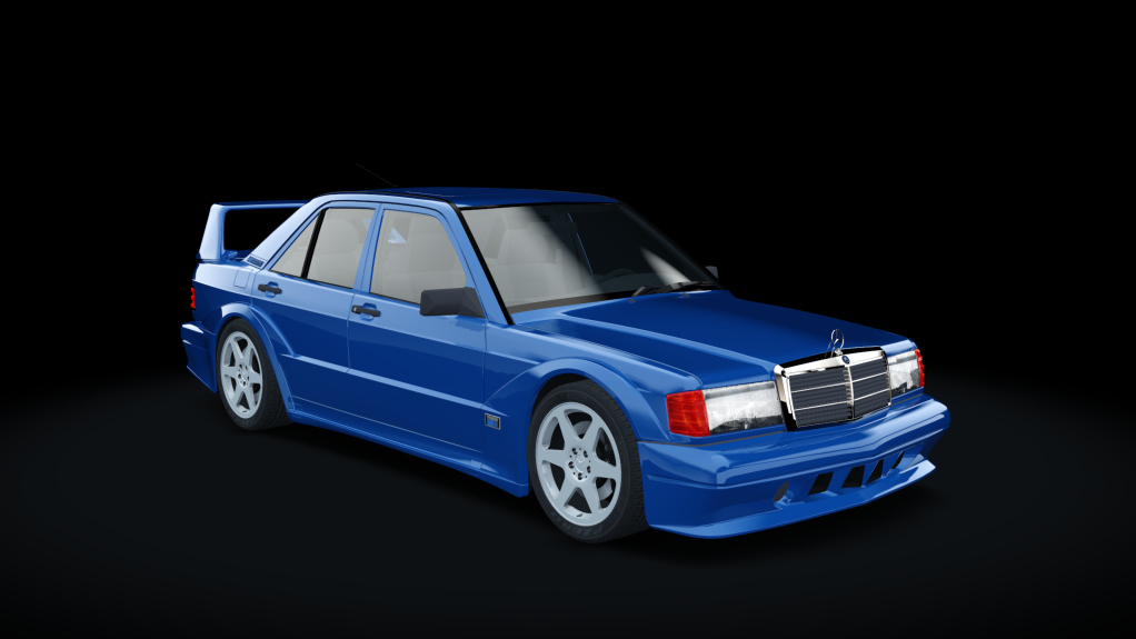 Mercedes-Benz 190E EVO II Street, skin blue