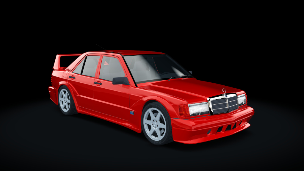 Mercedes-Benz 190E EVO II Street, skin red