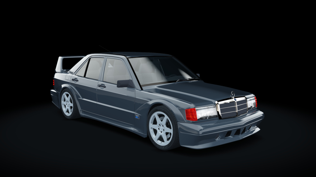 Mercedes-Benz 190E EVO II Street, skin silver