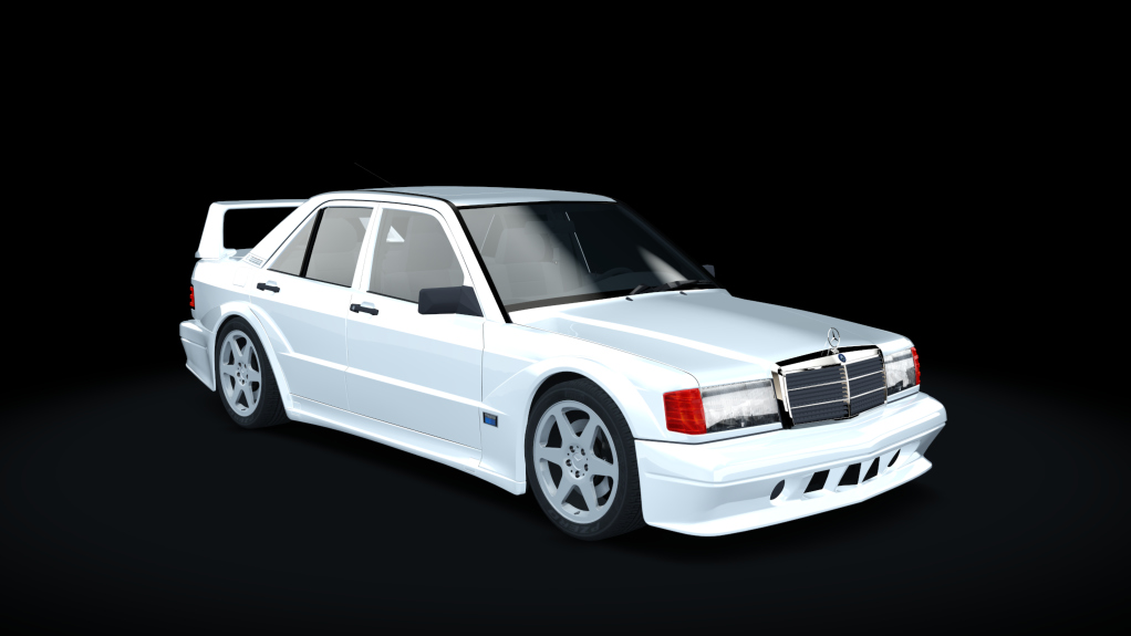 Mercedes-Benz 190E EVO II Street, skin white