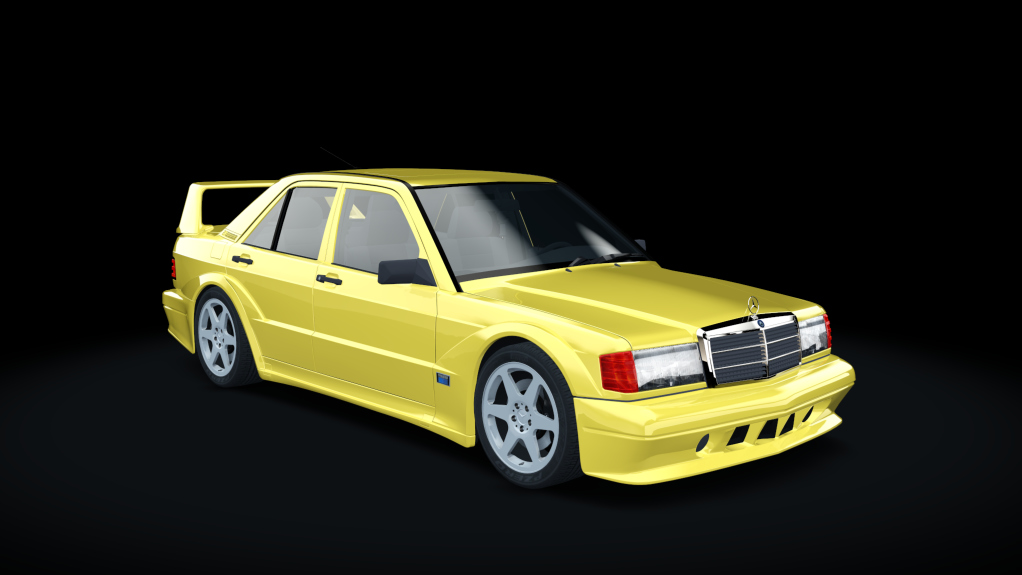 Mercedes-Benz 190E EVO II Street, skin yellow