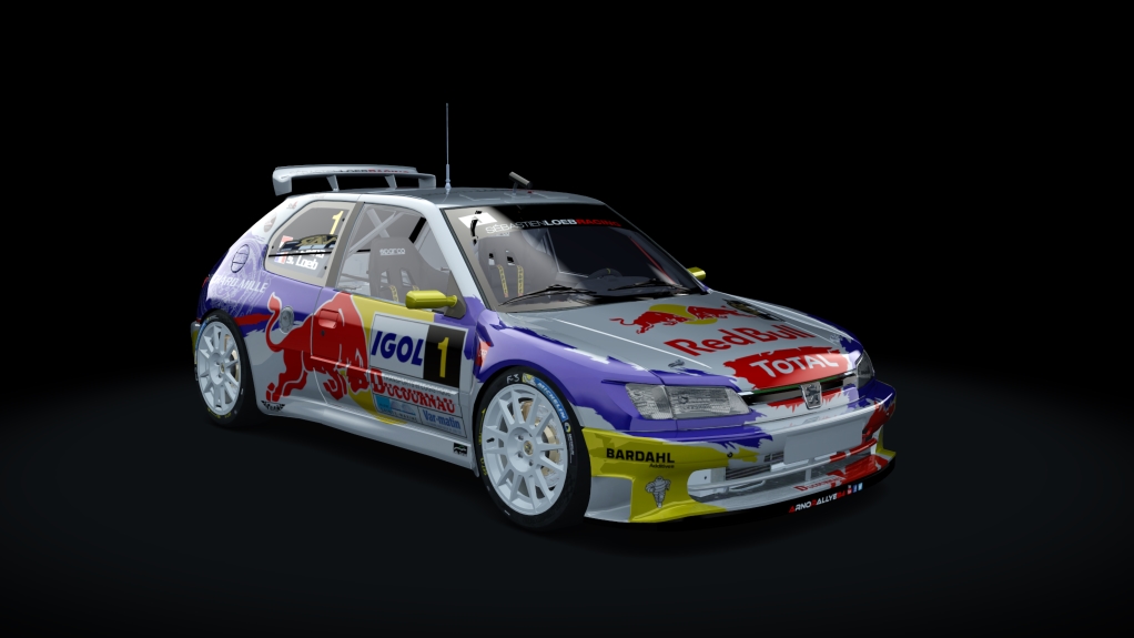 Peugeot 306 Maxi Evo 2, skin 01_Loeb_