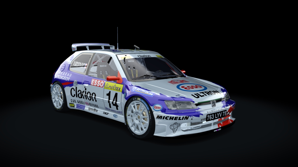 Peugeot 306 Maxi Evo 2, skin 14_Clarion