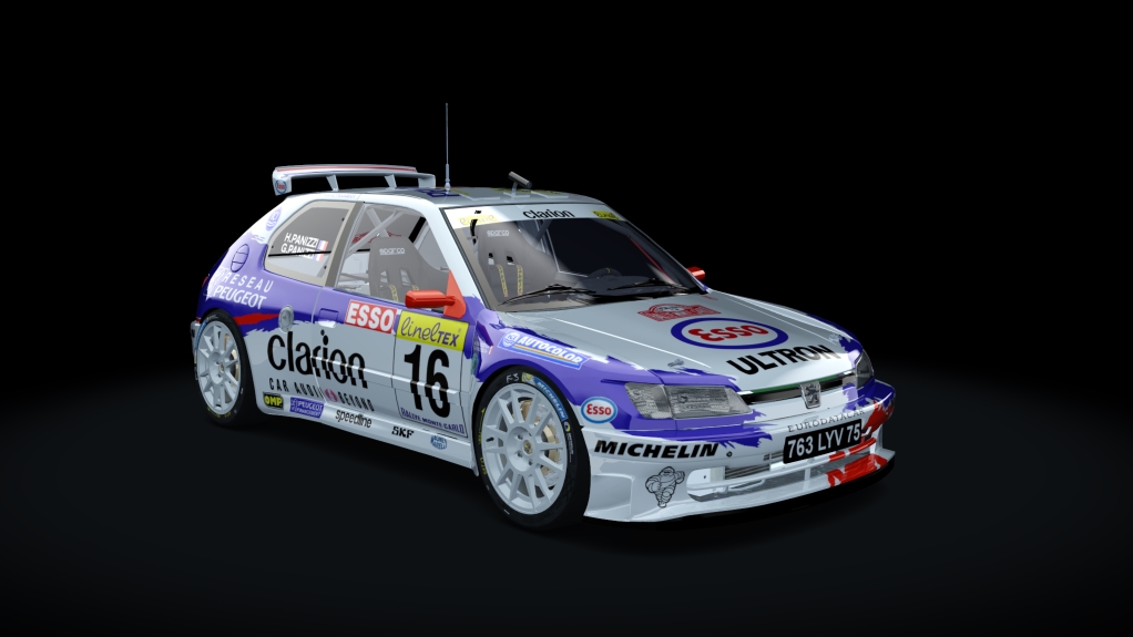 Peugeot 306 Maxi Evo 2, skin 16_Clarion