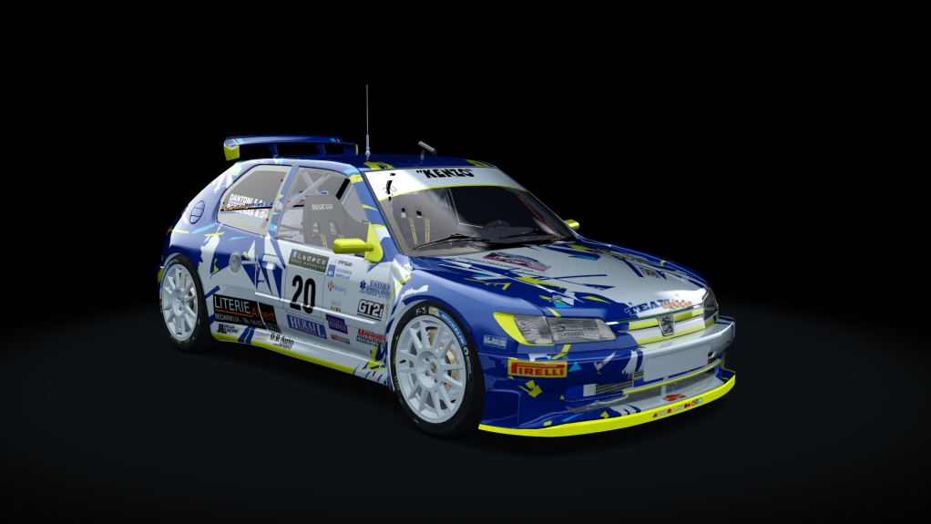 Peugeot 306 Maxi Evo 2, skin 20_Cardenas